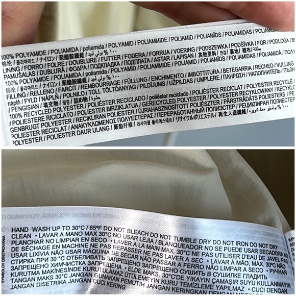 NWT Mango Anorak Quilted Cross Jacket Size XL - Picture 14 of 16